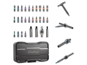 ATuMan 24-in-1 Multipurpose Ratchet Tool Set with Detachable Handle
