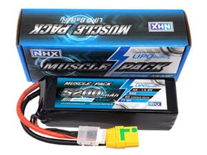 NHX Muscle Pack 4S 14.8V 5200mAh 50C Lipo Battery w/XT90 Connector