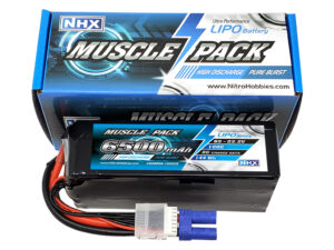 NHX Muscle Pack 6S 22.2V 6500mAh 100C LiPO Battery w/ EC5 Connector