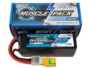 NHX Muscle Pack 6S 22.2V 5200mAh 50C LiPO Battery w/XT90 Connector
