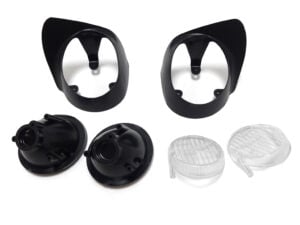 1:6 Primal RC Porsche Front Headlight Bucket / Reflector Left & Right